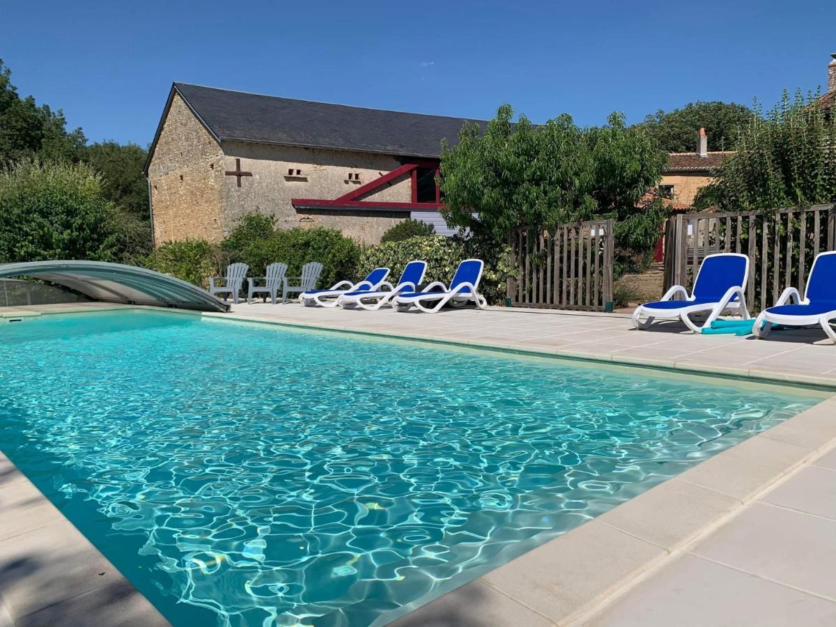 La Jariette Bed & Breakfast Airvault ภายนอก รูปภาพ